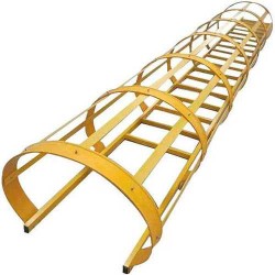 Scala Con Gabbia In Vetroresina